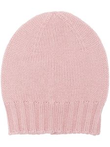 D4.0 bonnet nervuré en maille épaisse - Rose