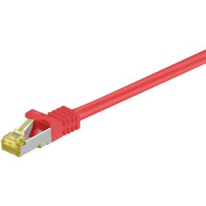 goobay Patchkabel RJ-45 Cat 6a S/FTP (PiMF) met Cat.7 kabel 5 meter, 500 MHz