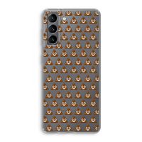 Poop emoji: Samsung Galaxy S21 Transparant Hoesje