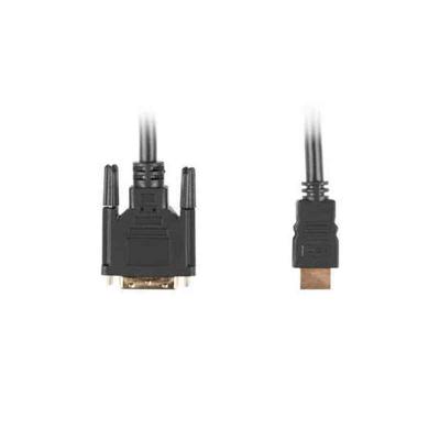 Kabel HDMI naar DVI Lanberg Mannelijk/Mannelijk Zwart Afmeting 3 m