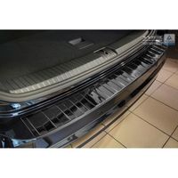 Zwart-Chroom RVS Bumper beschermer passend voor Volkswagen Touran III 2015- 'Ribs' AV251023