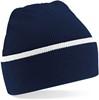 Beechfield CB471 Teamwear Beanie - French Navy/White - One Size