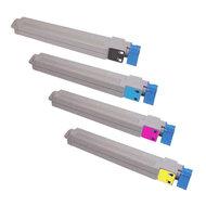Huismerk OKI C9600 Toners Multipack (Zwart + 3 Kleuren)