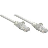 Intellinet 739900 RJ45 Netwerkkabel, patchkabel CAT 6 U/UTP 0.25 m Grijs 1 stuk(s)