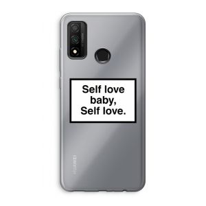 Self love: Huawei P Smart (2020) Transparant Hoesje