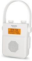 TechniSat DIGITRADIO 30 Badradio DAB+, VHF (FM), DAB Bluetooth Waterdicht Wit - thumbnail