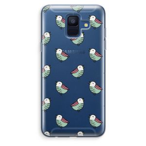 Vogeltjes: Samsung Galaxy A6 (2018) Transparant Hoesje