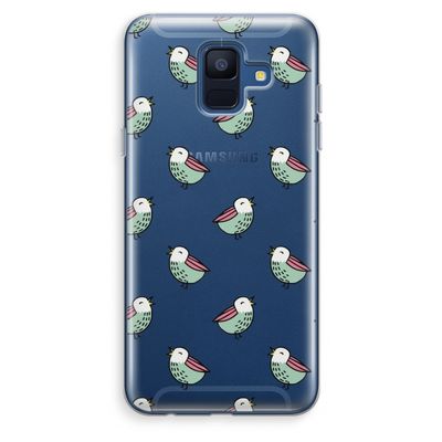Vogeltjes: Samsung Galaxy A6 (2018) Transparant Hoesje