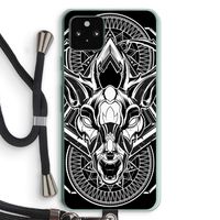 Oh Deer: Pixel 5a 5G Transparant Hoesje met koord