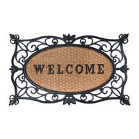 Deurmat Welcome rubber/kokos