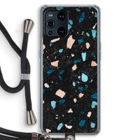 Terrazzo N°11: Oppo Find X3 Transparant Hoesje met koord