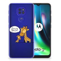 Motorola Moto G9 Play | E7 Plus Telefoonhoesje met Naam Giraffe - thumbnail