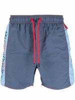 Diesel short de bain à lien de resserrage - Bleu