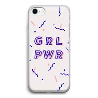 GRL PWR: iPhone SE 2020 Transparant Hoesje