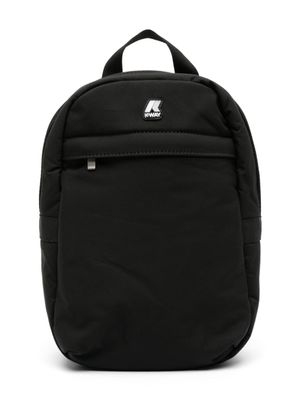 K Way Kids petit sac à dos Laon à design matelassé - Noir