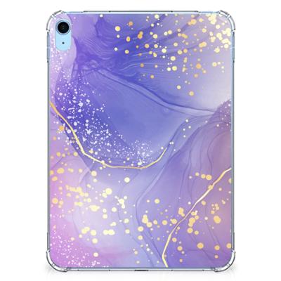 Tablethoes voor iPad (2022) 10.9 Watercolor Paars Tablethoes voor iPad (2022) 10.9 Watercolor Paars