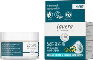 Lavera Basis Q10 night cream EN-IT