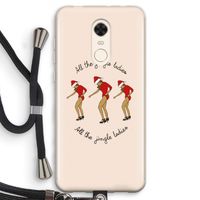 Jingle Ladies: Xiaomi Redmi 5 Transparant Hoesje met koord
