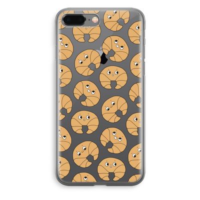 Croissant: iPhone 8 Plus Transparant Hoesje