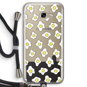 Spiegeleitjes: Samsung Galaxy A5 (2017) Transparant Hoesje met koord