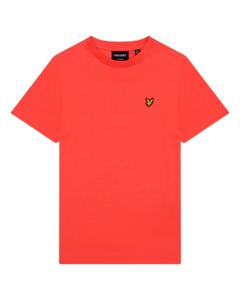 Lyle & Scott T-shirt plain - X312 Radical koraal