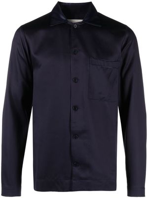 CDLP chemise à boutonnière - Bleu