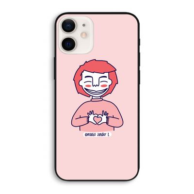 Hartje: iPhone 12 Biologisch afbreekbaar hoesje