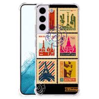 Samsung Galaxy S22 Telefoonhoesje met valbescherming Postzegels