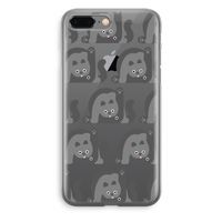 Cats: iPhone 8 Plus Transparant Hoesje