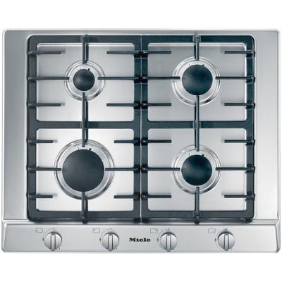 Miele KM 2010 G Gas kookplaat Grijs Miele KM 2010 G Gas kookplaat Grijs