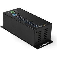StarTech.com HB30A7AME interface hub USB 3.0 (3.1 Gen 1) Type-B 5000 Mbit/s Zwart