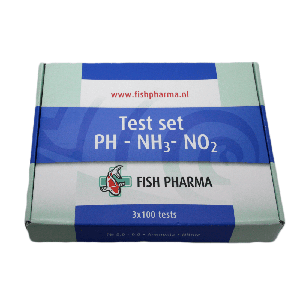 Fish Pharma Vijver Waterkwaliteit Testset - PH, NH3/NO2, Nitriet - 300 Tests