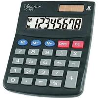 VECTOR KAV VC-805 KANTOORREKENMACHINE ZWART