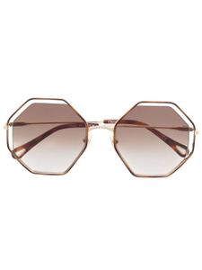 Chloé Eyewear lunettes de soleil Poppy - Marron