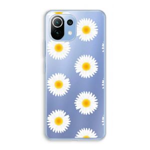 Margrietjes: Xiaomi Mi 11 Lite Transparant Hoesje