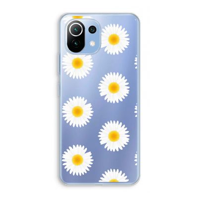 Margrietjes: Xiaomi Mi 11 Lite Transparant Hoesje
