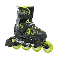 Microblade SL Black/Lime - Verstelbare Kinderskates