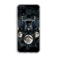 Sinister Wings: Samsung Galaxy M31 Transparant Hoesje