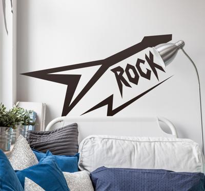 Sticker 80´s rock gitaar