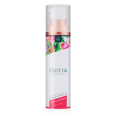 Exotiq Massageolie sweet strawberry 100 Milliliter Exotiq Massageolie sweet strawberry 100 Milliliter