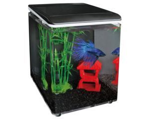 Superfish Home 8 Aquarium Zwart - Compact 8L Design met Energiezuinige LED en Filterysteem