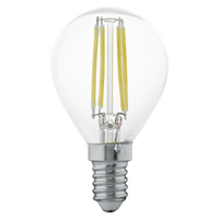 Lichtbron filament E14 kogel 350LM