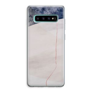 Stone White: Samsung Galaxy S10 Plus Transparant Hoesje