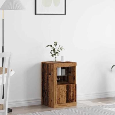 Bijzetkast Oud hout 41 x 37 x 67 cm Bewerkt hout