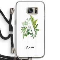 Green Brush: Samsung Galaxy S7 Transparant Hoesje met koord