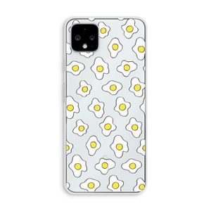 Spiegeleitjes: Pixel 4 XL Transparant Hoesje