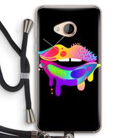Lip Palette: HTC U Play Transparant Hoesje met koord