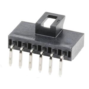 Molex 1053131206 Female header, inbouw (standaard) Totaal aantal polen: 6 Rastermaat: 2.50 mm Inhoud: 1 stuk(s) Tray