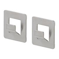 Handdoekhaak Tiger Open RVS Geborsteld (2 stuks)