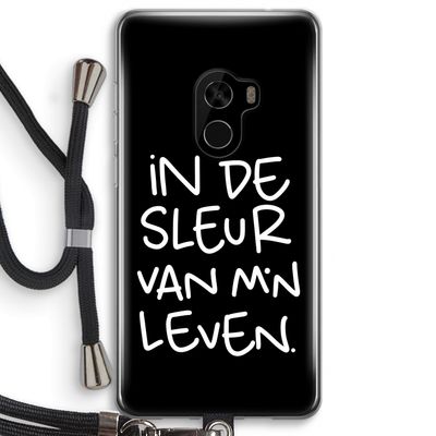 De Sleur: Xiaomi Mi Mix 2 Transparant Hoesje met koord